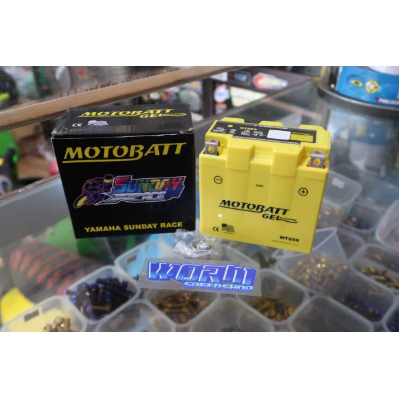 Aki Motobatt Gel MTZ5S Universal Beat/Scoopy/Mio J / Supra/Revo/Blade/Vario 110