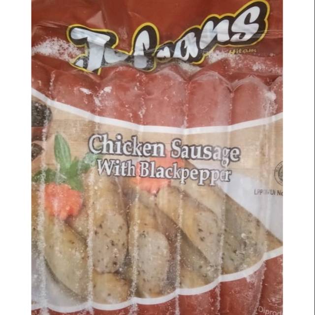 

Jofrans Chicken Sausage with Blackpepper 500gr