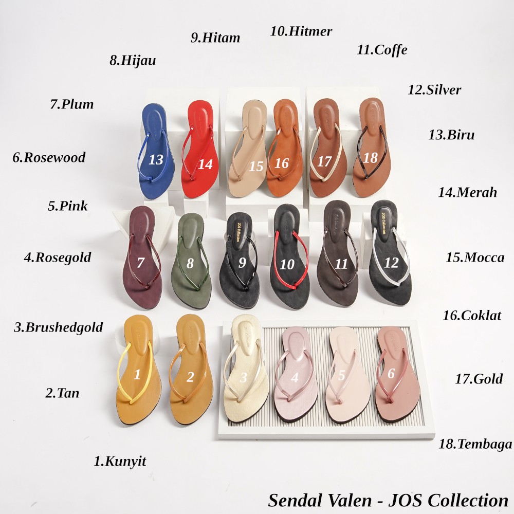 JOS Collection - Valen Sandal Jepit Wanita Part 2