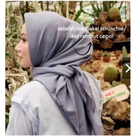 Scrunchie Kuncir Ikat Rambut Hijab Iner Hijab Cemol Cepol