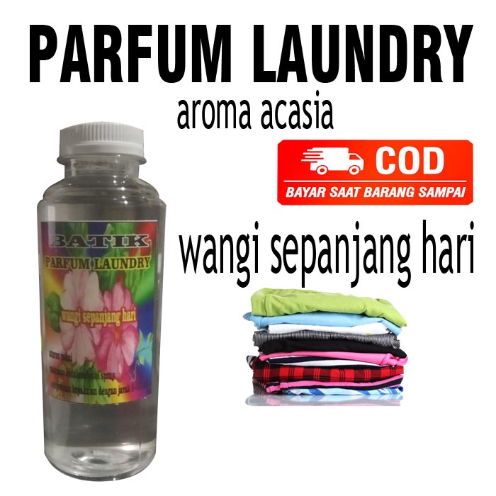 PARFUM LAUNDRY PEWANGI LONDRY PEWANGI PAKAIAN AROMA AKASIA WANGI TAHAN LAMA ISI 250 ML AROMA AKASIA