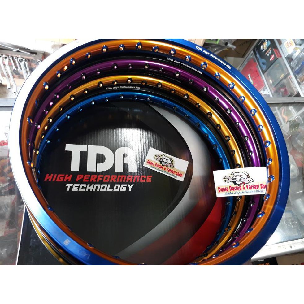 Terlaris!! Velg Tdr 2Tone Sepasang Ready Semua Warna