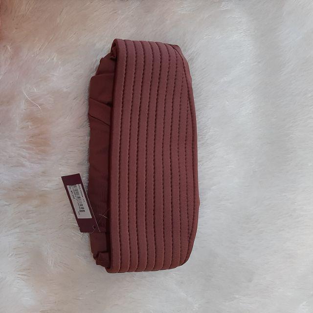 BERGO SYARI KIRANA ELZATTA HIJAB INSTANT TULISAN GLITTER BAHAN JERSEY-Dusty purple tua