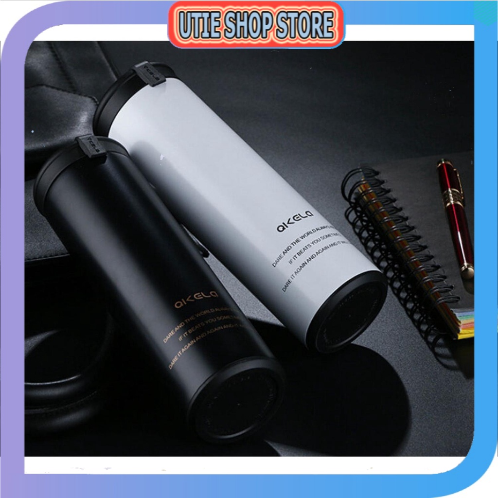 USS - QKELA Botol Minum Thermos Stainless Steel 450ml - QBW-001 - Utie Shop Store
