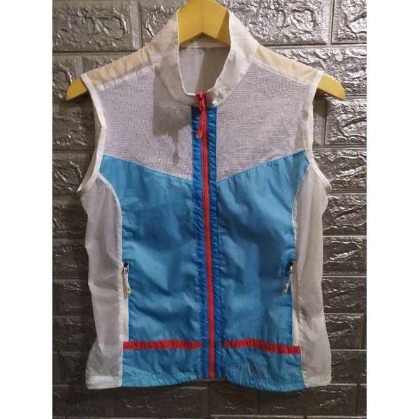 Rompi vest running outdoor wanita montbell size M second