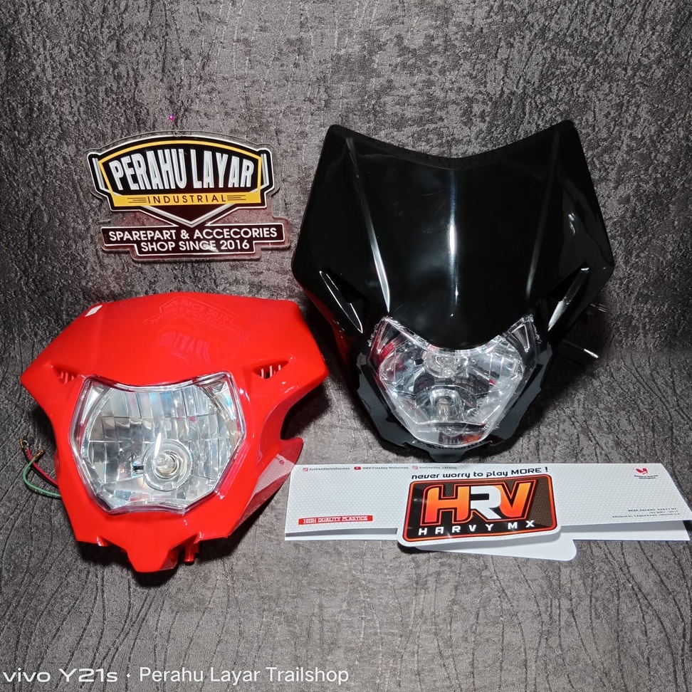 REFLEKTOR HEAD LAMP BATOK LAMPU DEPAN HEADLAMP VARIASI CRF 150/250 2018 TERBARU IMPORT PNP
