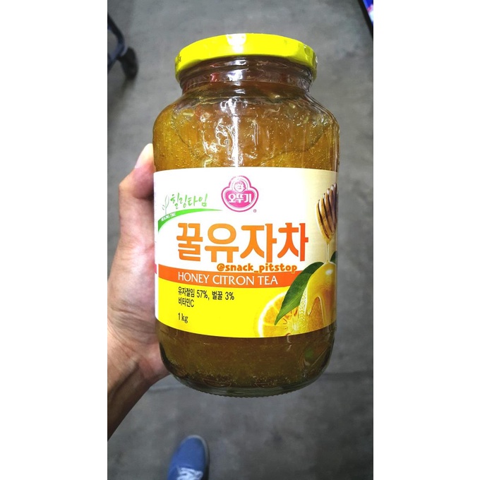 

[ COD ] Ottogi Honey Citron Tea - Minuman segar Madu Citron-Snack Korea Impor TERLENGKAP Kode 433