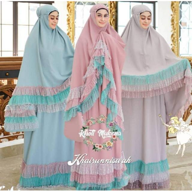 Mukena Niswa dewasa (ai) / alat sholat wanita