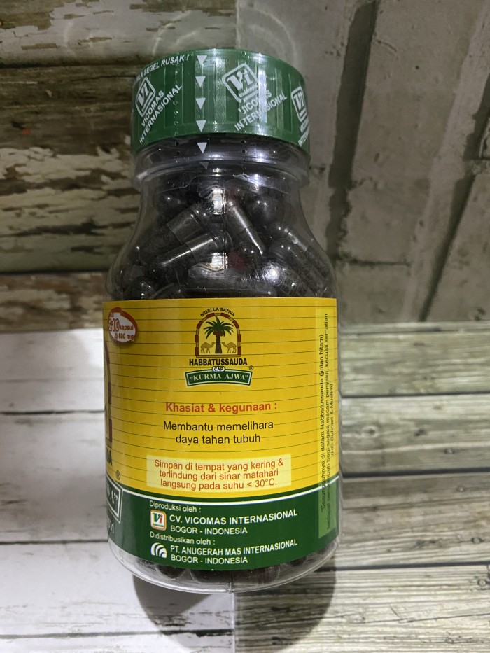 

habbatussauda kurma ajwa