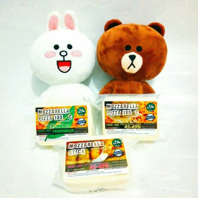 

Paket keju mozarela murah isi 3pcs