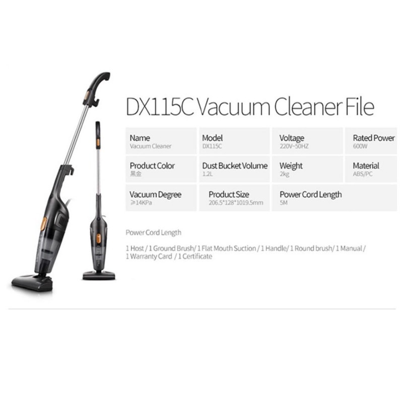 Vacuum Cleaner Handheld Penyedot Debu Genggam Multifungsi 600W