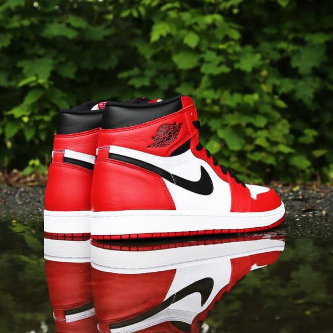 Hari Ini Mid Nike Air Jordan Og Retro 1 Chicago Perfect Kick Original Pk Hot Sale