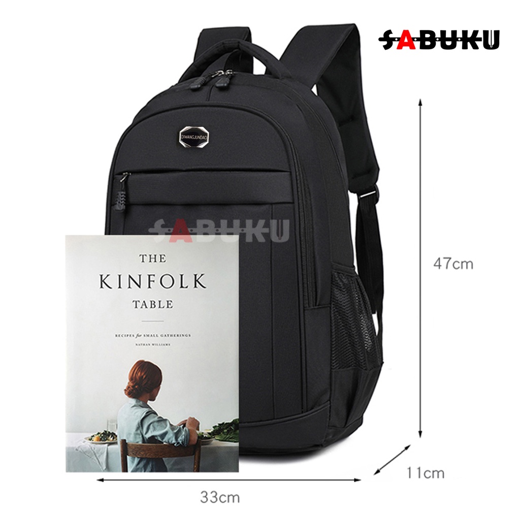 Tas Ransel Pria Tas Punggung Backpack Bahan Nilon Tas Kuliahan Tas Ransel Kerja - 127