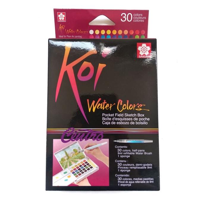 

=====] SAKURA KOI WATERCOLORS 30 / WATERCOLOR 30 / CAT AIR 30 WARNA