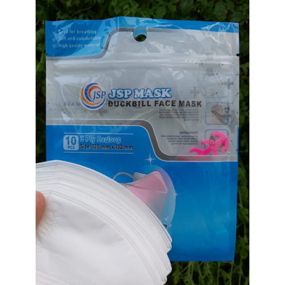 MASKER DUCKBILL JSP MASK ISI 10 PACK MEDIS SM12 DB MEDIS