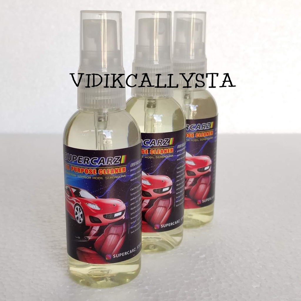 SUPERCARZ ALL PURPOSE CLEANER PEMBERSIH INTERIOR MOBIL SERBAGUNA