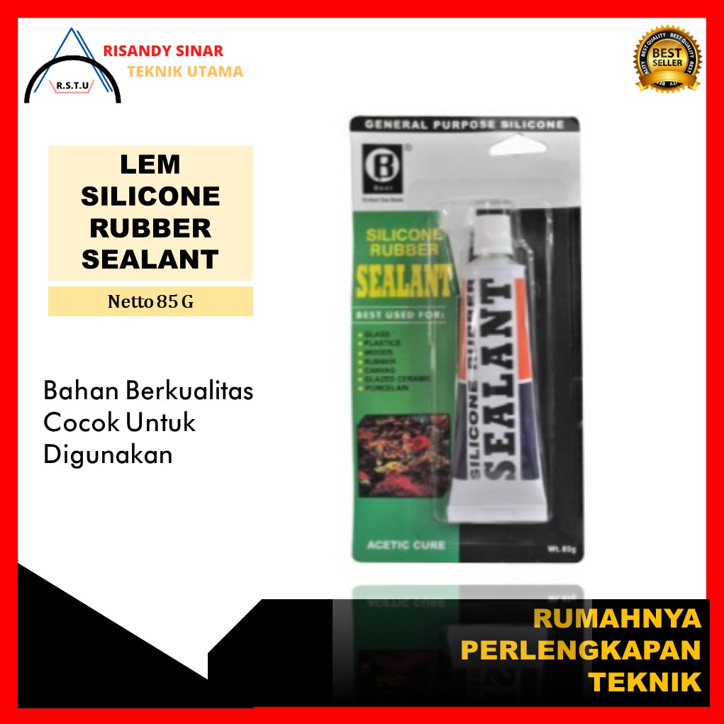 

Lem Silicon Rubber Sealant | Lem Kaca | Lem Kaca Sealant | Lem Aquarium