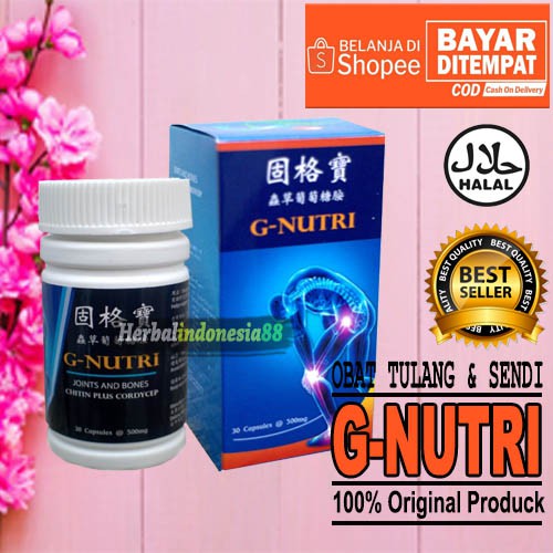 G NUTRI 100% ORIGINAL - G NUTRI OBAT SENDI HERBAL DIJAMIN AMPUH DAN HALAL