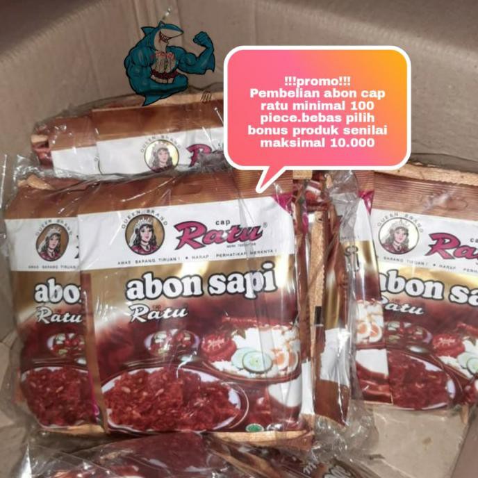 

Abon Sapi Cap Ratu 10 Piece