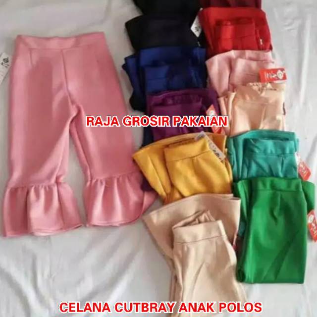 Celana Cutbray Anak Perempuan Estimasi Usia 1-8 Thn