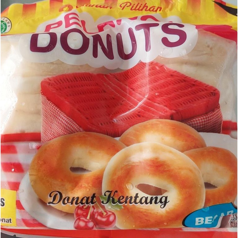 

PELANGI DONAT KENTANG ISI 10 Pcs