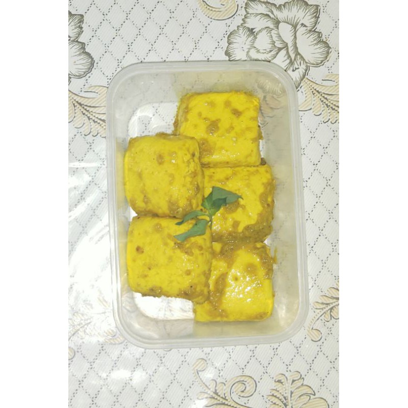 

Tahu/tempe frozen bumbu kuning homemade