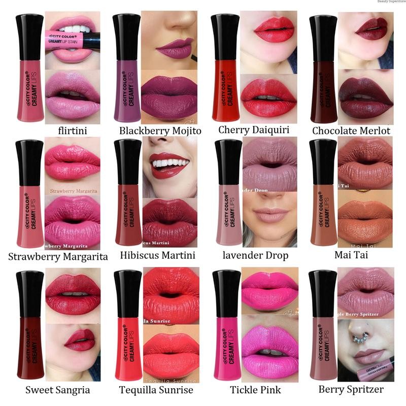 City Color Creamy Lip Stain 100% Original by City Color US