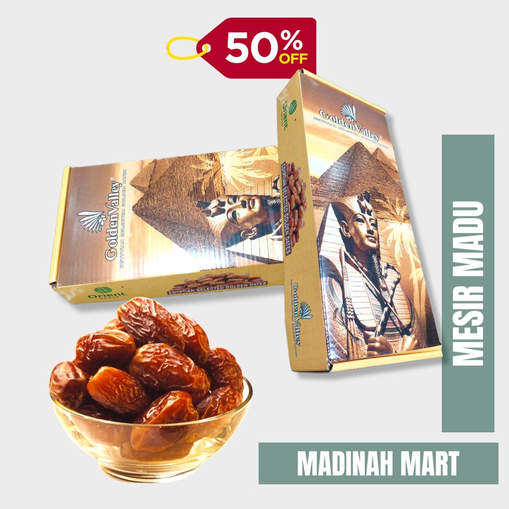 

Kurma madu mesir 1kg/kurma mesir golden valley/kurma madu ( kemasan dus )