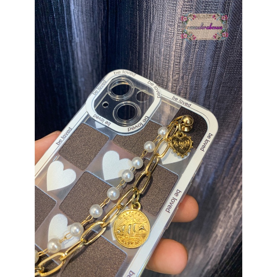 GM004 SOFTCASE RANTAI MUTIARA REALME 10 C33 C30 C1 C2 2 PRO 5 5I C3 8 PRO C17 7I C11 C12 C25 NARZO 20 C15 C12 C20 NARZO 50I C21 C21Y C25Y SB3906