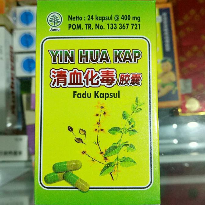 Yin Hua Kap Obat Herbal Bersih Darah , Gatal, Eksim, Kurap Jerawat