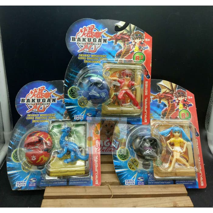 Mainan Bakugan Karakter - Bakugan Battle Brawlers dengan Karakter