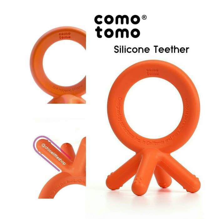 Mainan Gigit Gigitan Bayi Comotomo Silicone Teether