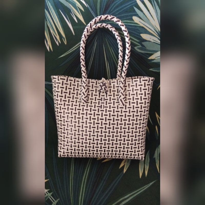 Tas jali/ Anyaman handmade - XS hitam