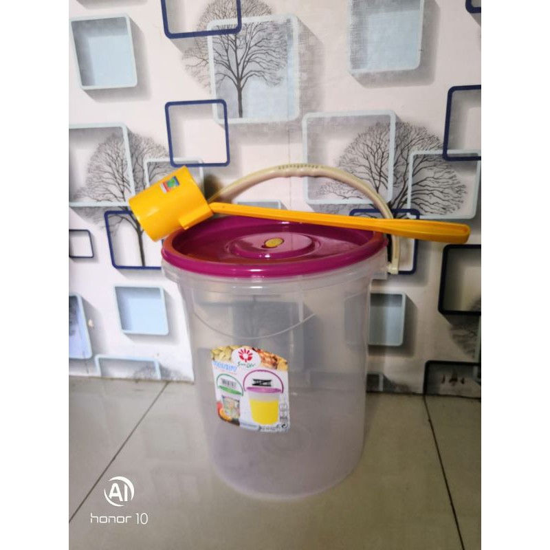 SUNLIFE Tempat Es Buah 16 liter dan 25 liter +Gayung Aquarium Es Kelapa