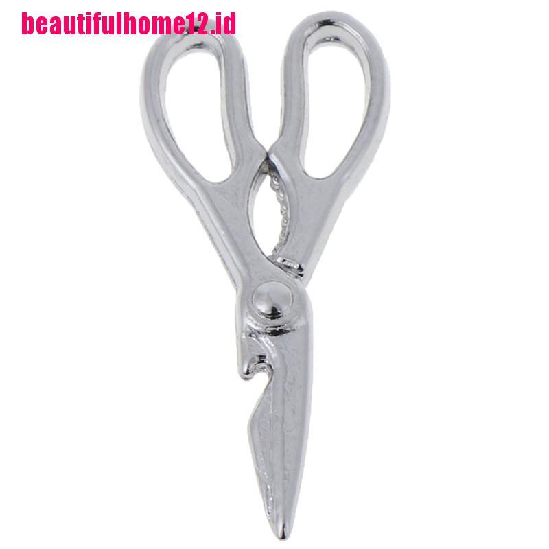 【beautifulhome12.id】MINI doll house mini miniature scenes with hair cutting scissors Model