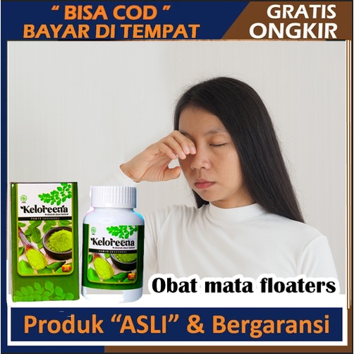 KELOREENA | Obat mata floaters, mata bayangan hitam, mata berbayang, mata buram