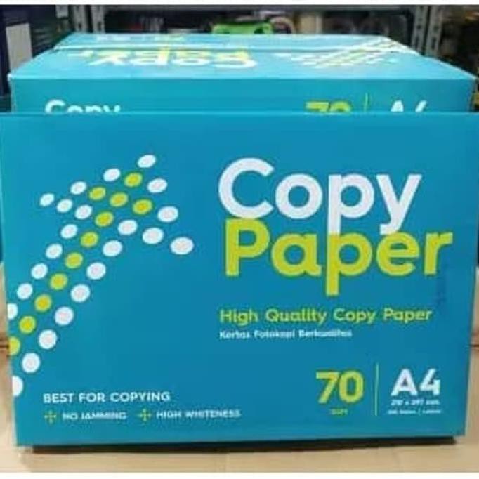 

Kertas Hvs A4 70 Gram Copy Paper Per Dus (5 Rim) Khusus Gojek/Grab Bengbengstar1