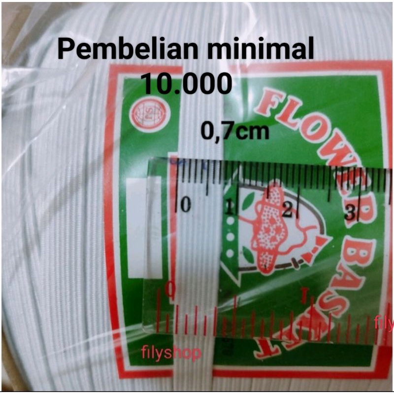 karet kolor karet SJ-8 ECER 0,7cm