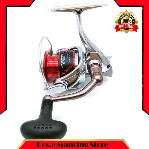 Original Gulungan Pancing Reel Ryobi Zauber Pro HP 2000 8 1bb Power Handle Katrol Pancing/Pancingan