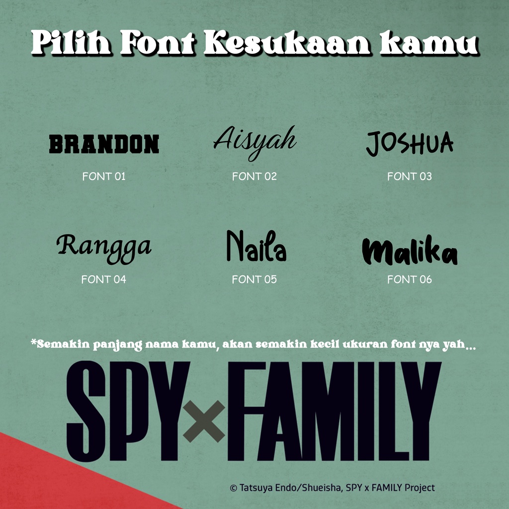 STICKER NAMA ANYA STIKER SPY X FAMILY LABEL NAMA ANAK PESANTREN MURAH LABEL NAMA LUCU LABEL KAOS ANAK LUCU LABEL BAJU STIKER NAMA BAJU ANAK BAJU MUSLIM KAOS MUSLIMAH LABEL NAMA MUSLIM LABEL NAMA ANAK MURAH LABEL NAMA KARAKTER LABEL NAMA ANAK SEKOLAH