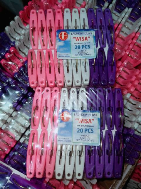 Jepitan Baju Ring / Jepitan Jemuran Laundry Dry Clips(wisa)