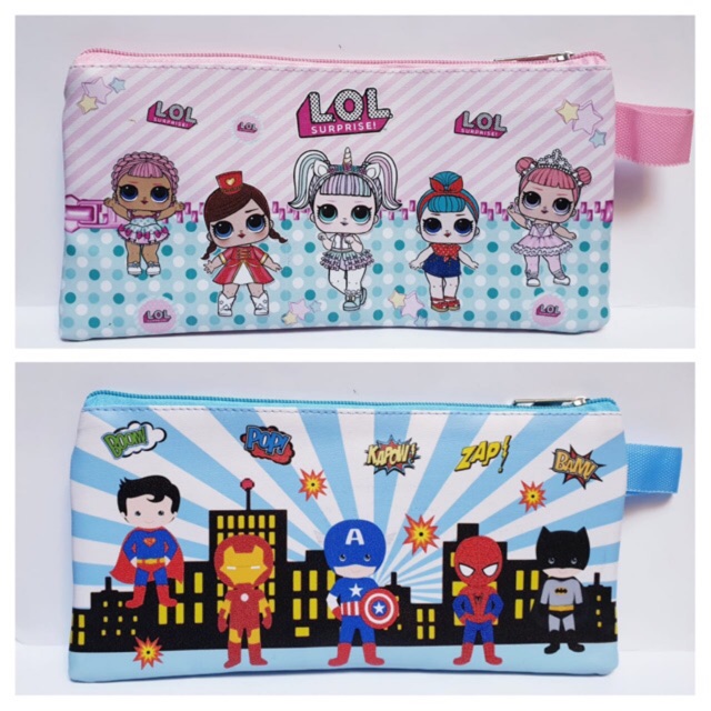 

Pencil Case Dompet LOL / Superhero