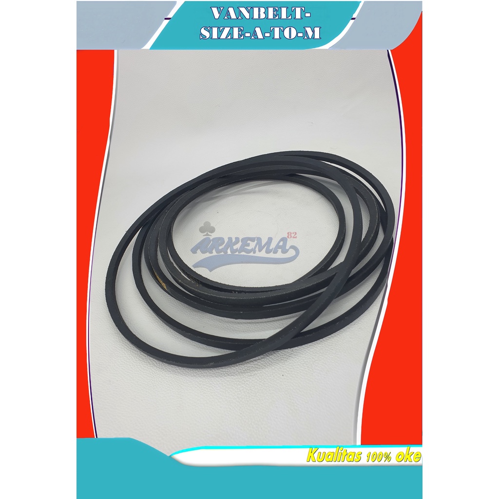 VANBELT / VBELT / FANBEL / PEMBEL / FANBEL MESIN CUCI  VANBELT MESIN CUCI MULTI size A