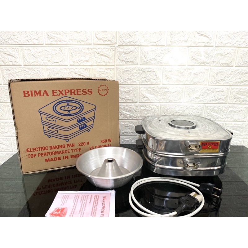 Oven listrik bima express 350watt 600watt baking pan oven kue panggangan kuea