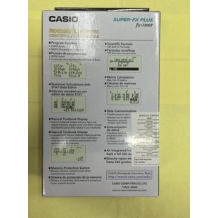 

Casio Calculator FX5800 P Programmable Scientific fx 5800p