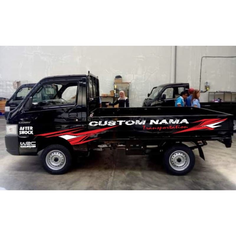 Cutting Sticker New Carry Custom