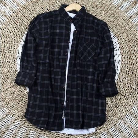 KEMEJA FLANEL DISTRO SURFING LENGAN PANJANG PRIA MOTIF KOTAK CUPEL ECER &amp; GROSIR