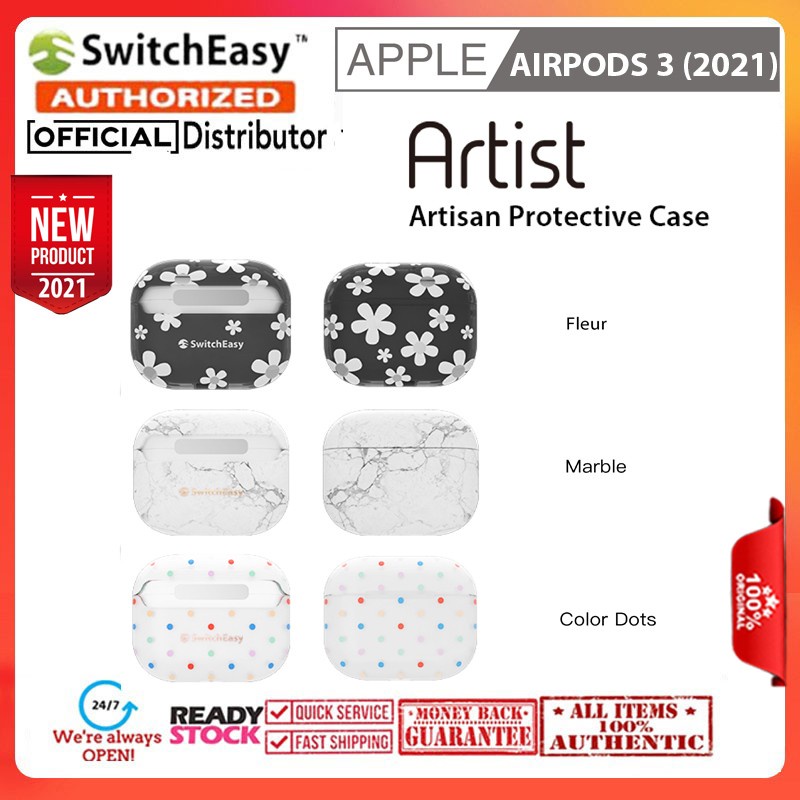 Case AIrpods 3 2021 SWITCHEASY ARTIST Protective Unique Design