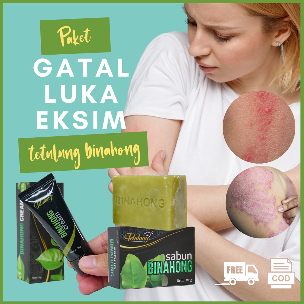 BISA COD - Paket Hemat Salep Tetulung Binahong, Cream Binahong 20g Dan Sabun Binahong 100g | Salep G