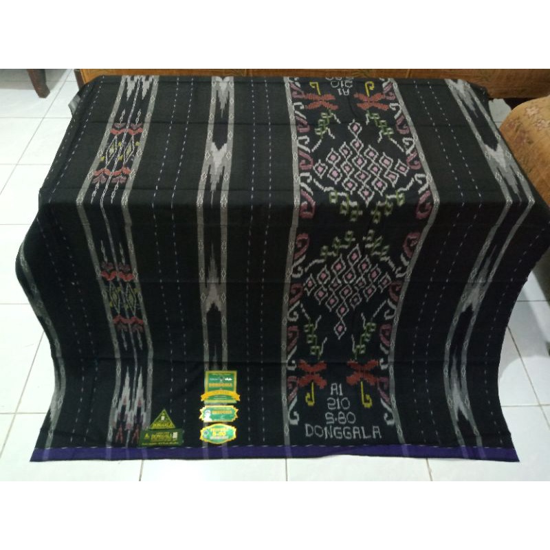 Sarung Donggala jahit tengah tanpa dompet murah